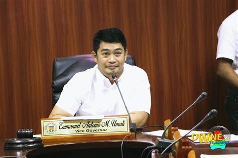 anthony umali|Vice Governor Emmanuel Antonio “Doc Anthony” Matias Umali.